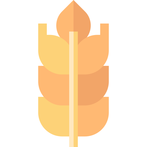 tarwe Basic Straight Flat icoon