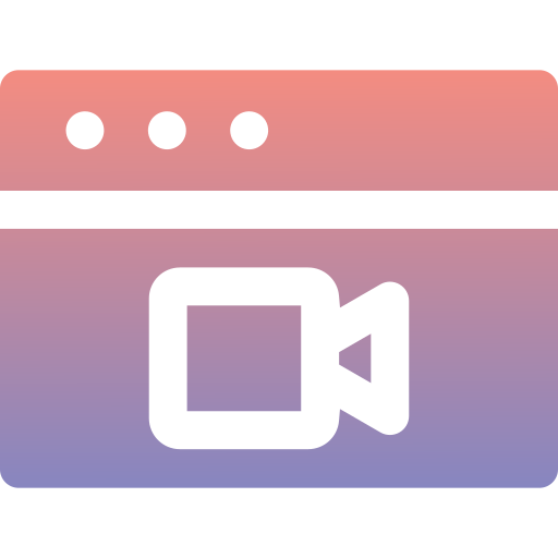 Video call Generic Flat Gradient icon