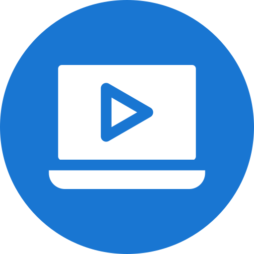 reproductor de video Generic Circular icono