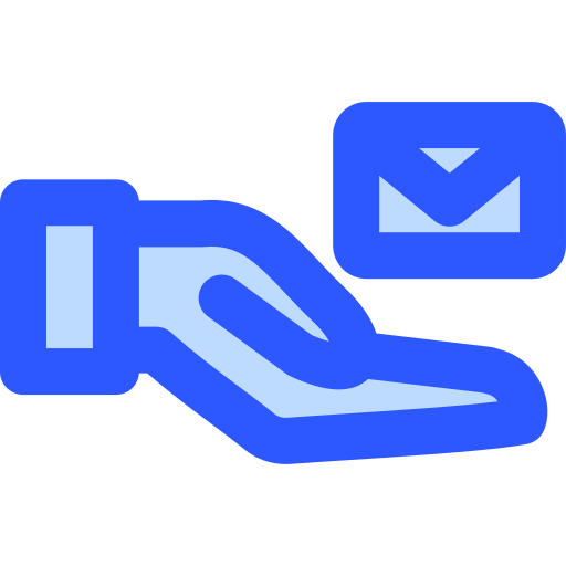 Mail Generic Blue icon