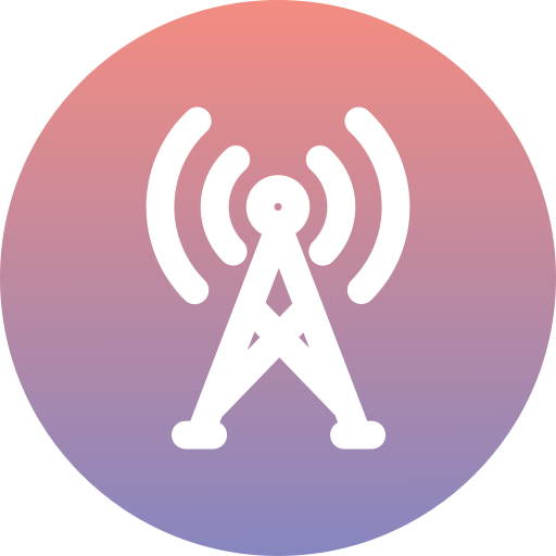 antena Generic Flat Gradient icono