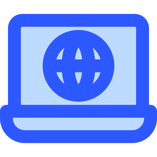 internetten Generic Blue icoon