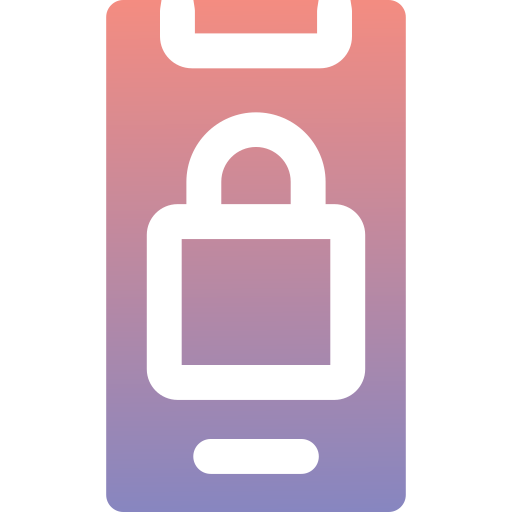 Locked Generic Flat Gradient icon
