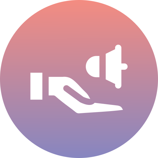 lautsprecher Generic Flat Gradient icon