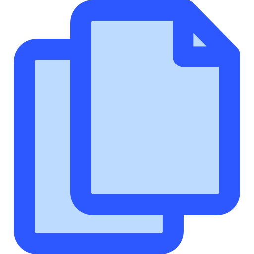 書類 Generic Blue icon