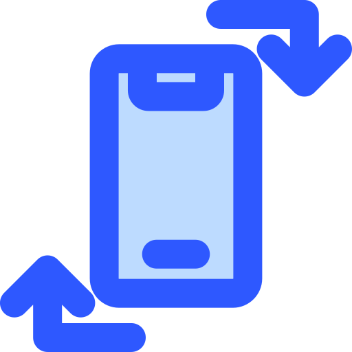 接続 Generic Blue icon