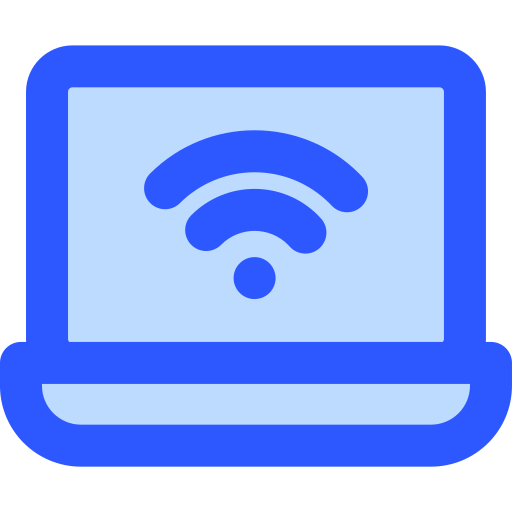 laptop Generic Blue icon