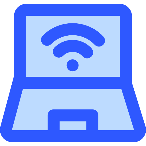 Laptop Generic Blue icon