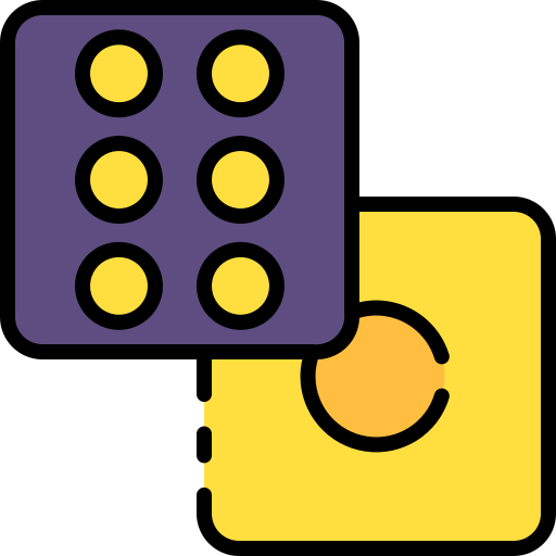 Dice Good Ware Lineal Color icon