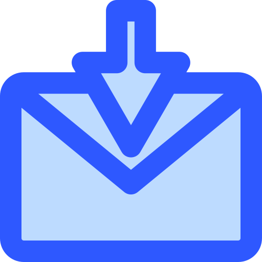 e-mail Generic Blue icoon