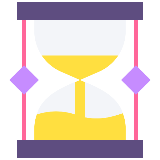 Hourglass Good Ware Flat icon
