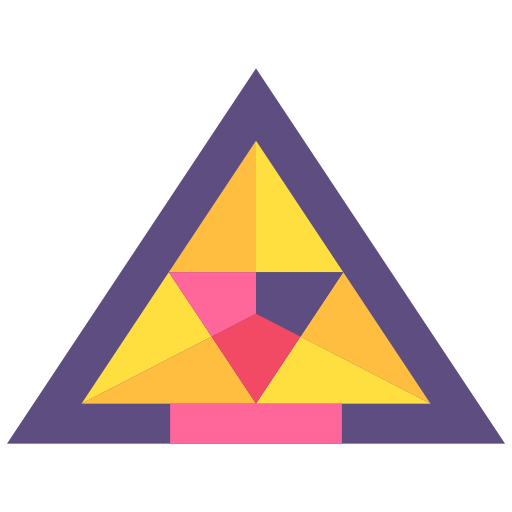 piramida Good Ware Flat ikona