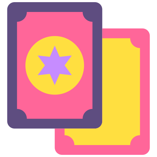 carta de tarot Good Ware Flat icono