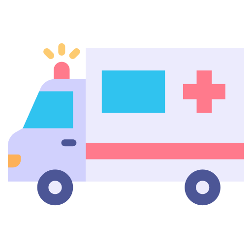 ambulance Good Ware Flat icoon
