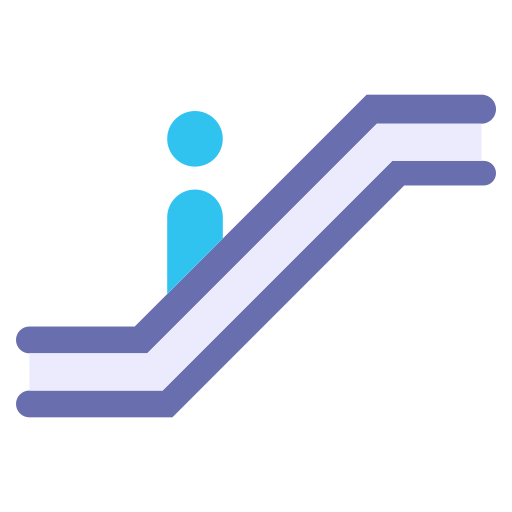 rolltreppe Good Ware Flat icon