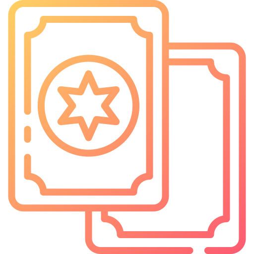 carta de tarot Good Ware Gradient icono