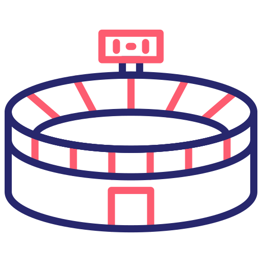 stadion Generic Outline Color ikona