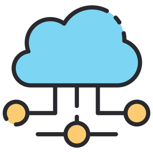 Cloud computing Good Ware Lineal Color icon