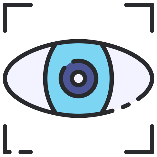 scansione dell'occhio Good Ware Lineal Color icona