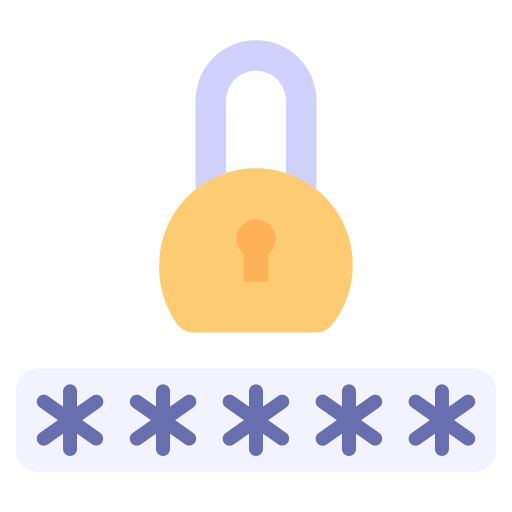 Password Good Ware Flat icon