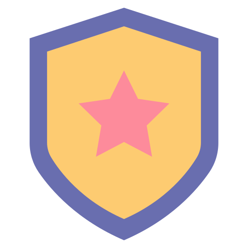 Police badge Good Ware Flat icon