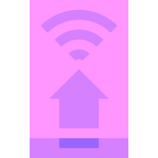 smartphone Basic Sheer Flat icon