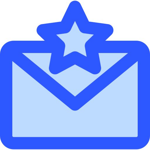 mail Generic Blue icoon