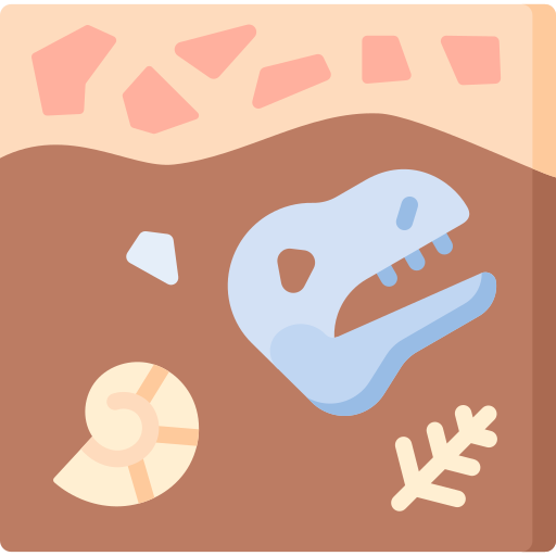 fossiel Special Flat icoon