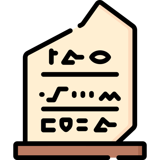 hieroglyphe Special Lineal color icon