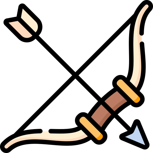 弓と矢 Special Lineal color icon