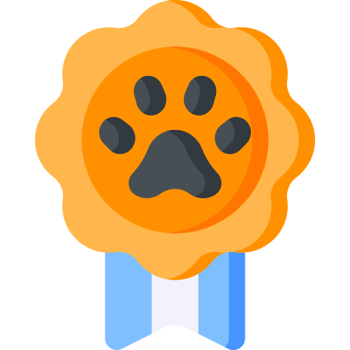 Dog competition Special Flat icon