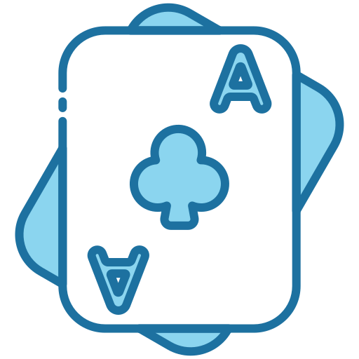 Ace of clubs Generic Blue icon