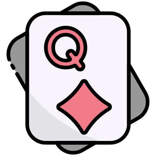Queen of diamonds Generic Outline Color icon