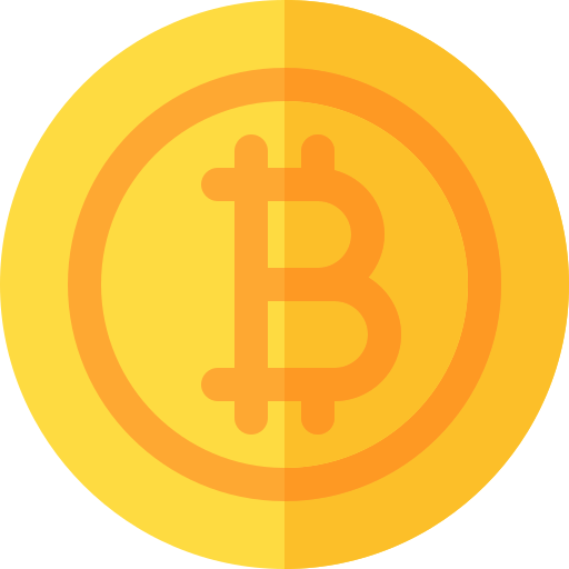 bitcoin Basic Rounded Flat icona