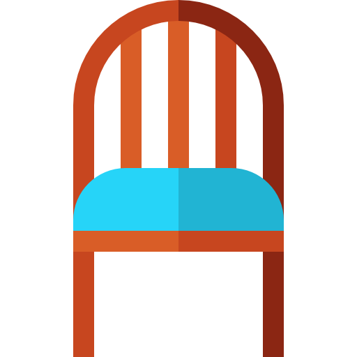 silla Basic Straight Flat icono