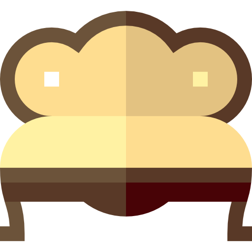 Canape Basic Straight Flat icon