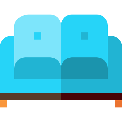 sofá Basic Straight Flat icono