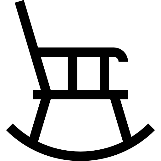 mecedora Basic Straight Lineal icono