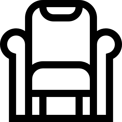 안락 의자 Basic Straight Lineal icon