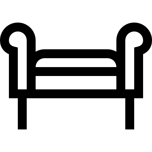 침상 Basic Straight Lineal icon