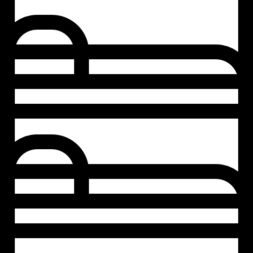 litera Basic Straight Lineal icono