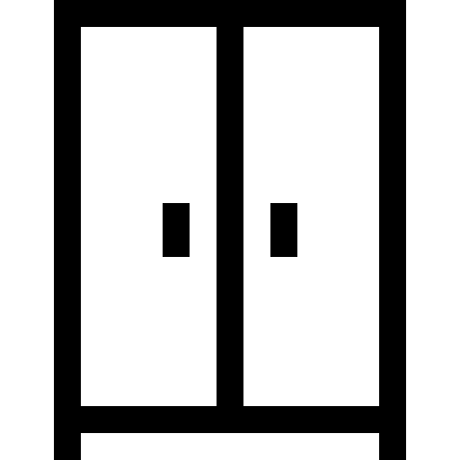 クローゼット Basic Straight Lineal icon