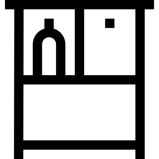alacena Basic Straight Lineal icono
