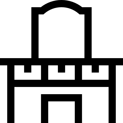 kredens Basic Straight Lineal ikona