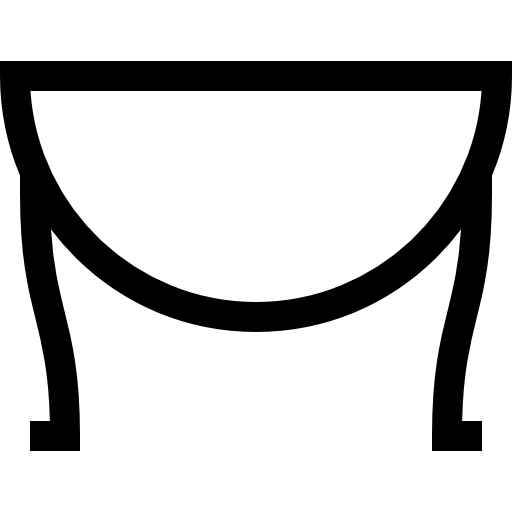 ドロップリーフテーブル Basic Straight Lineal icon