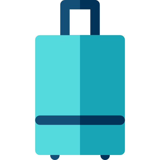 Luggage Basic Rounded Flat icon