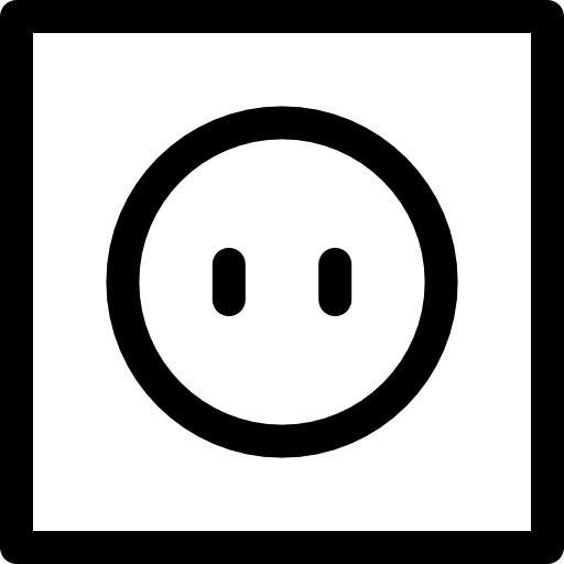 Socket Basic Rounded Lineal icon