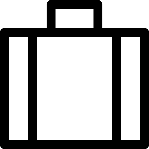 가방 Basic Rounded Lineal icon