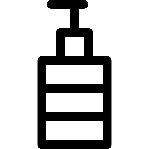 シャンプー Basic Rounded Lineal icon