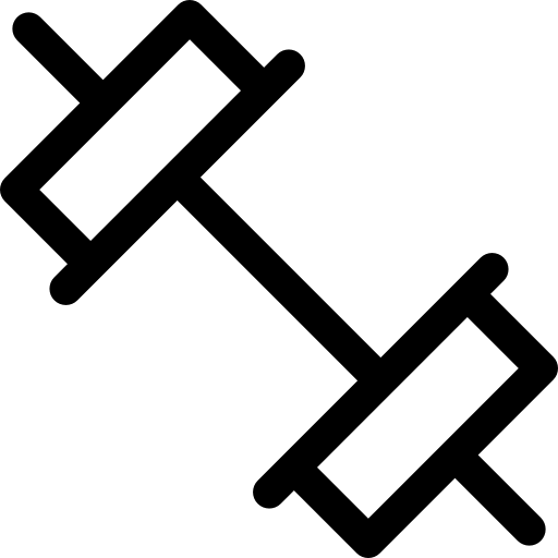 ジム Basic Rounded Lineal icon